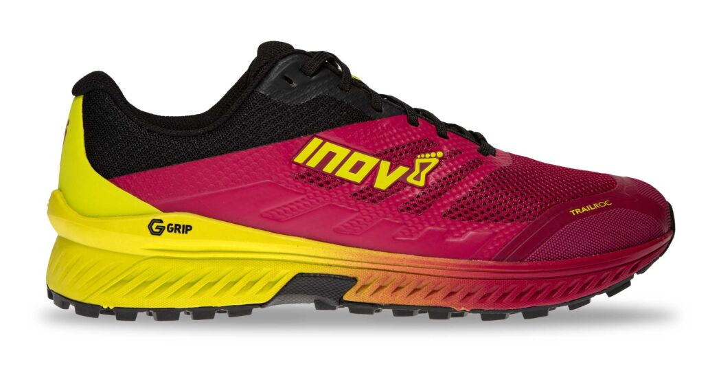 Inov-8 Trailroc G 280 Women's Trail Running Shoes Pink/Yellow UK 028453JBO